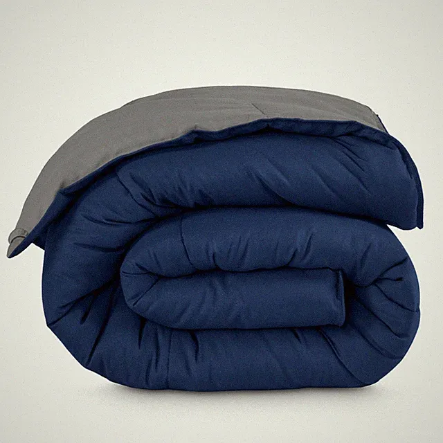 Bare Home Goose Down Alternative Comforter - Reversible Colors - Ultra Soft