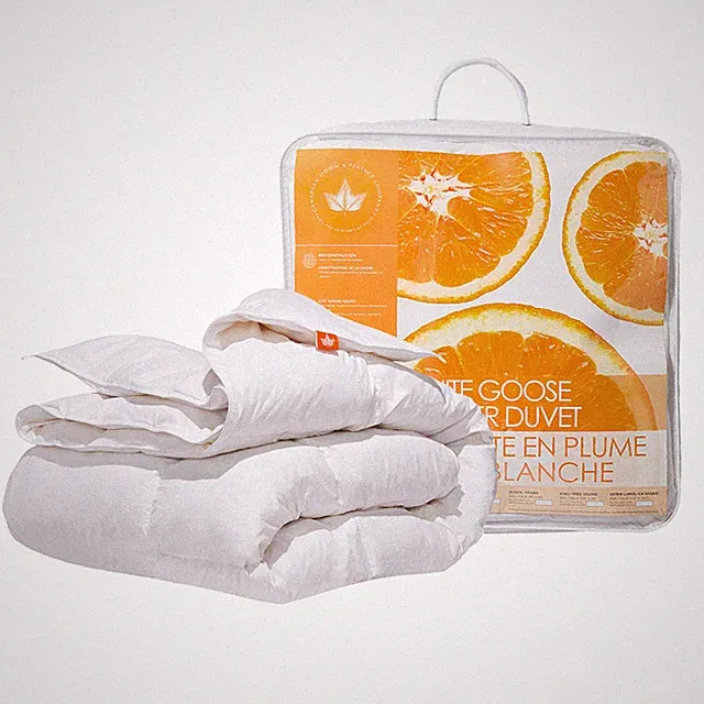Canadian Down & Feather Co - All Season White Goose Feather Duvet - 1 comforter
