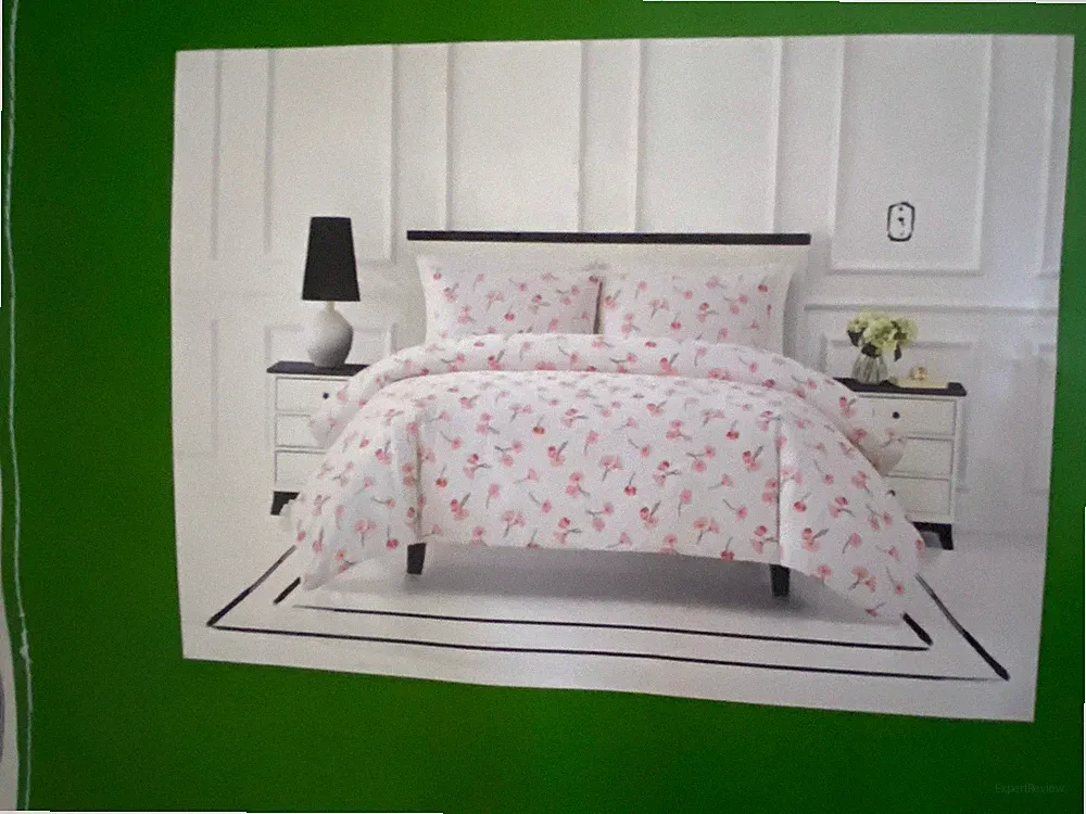 KATE SPADE NEW YORK FALLING POPPIES FULL/QUEEN COMFORTER SET NEW!