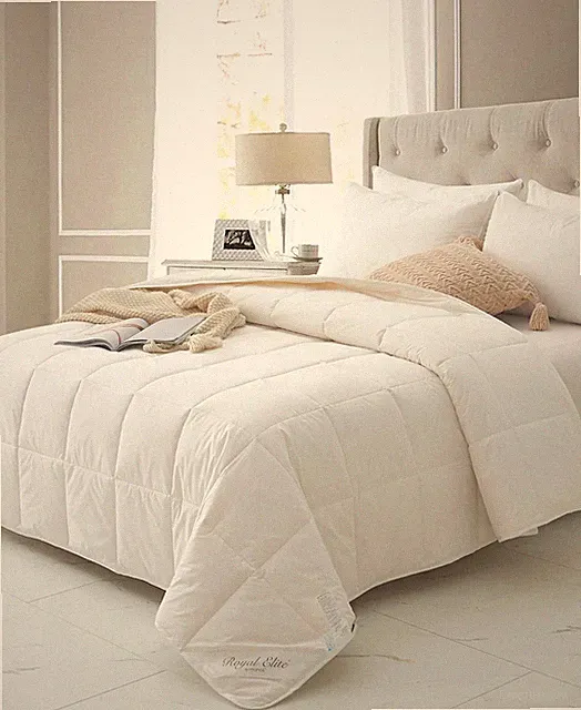 Royal Elite Washable Wool Comforter, Queen
